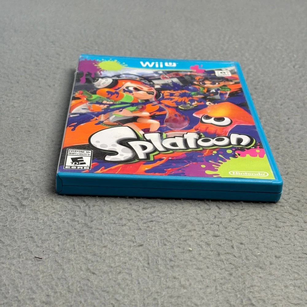 Splatoon Nintendo Wii U Video Game Original Ink Shooter WUP-P-AGME USA